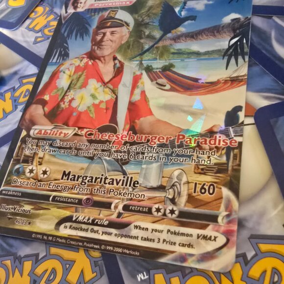 Jimmy Buffett Pokemon Card - Picture 5 of 8